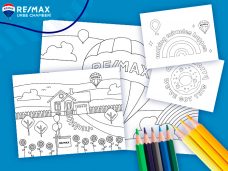 dibujos colorear niños remax